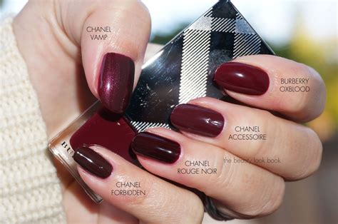 burberry oxblood nail polish dupe|Burberry Oxblood No. 303 Iconic Colour Nail Polish Review.